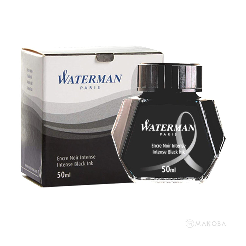 Waterman Intense Black Ink Bottle - 50ml