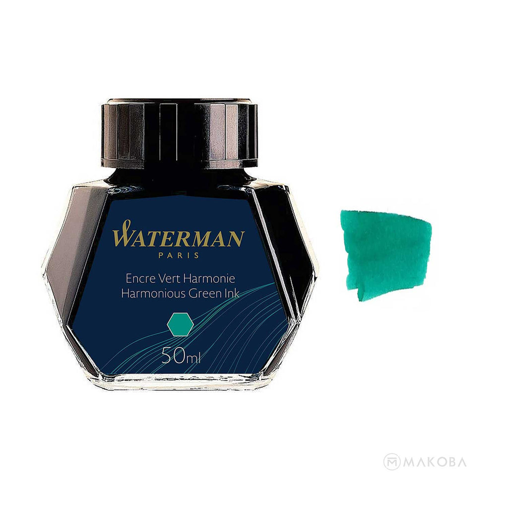 Waterman Harmonious Green Ink Bottle - 50ml