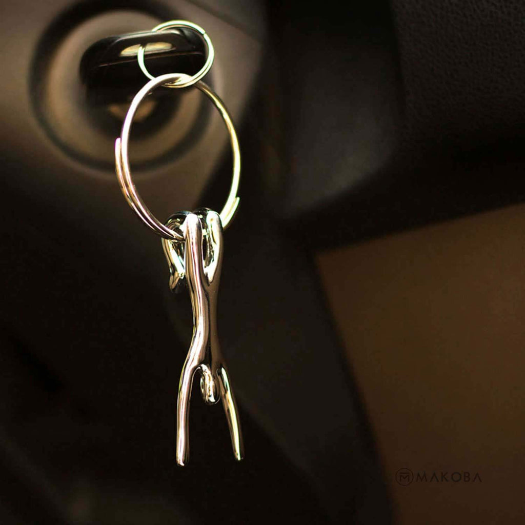 Mukul Goyal Id Key Ring, Chrome