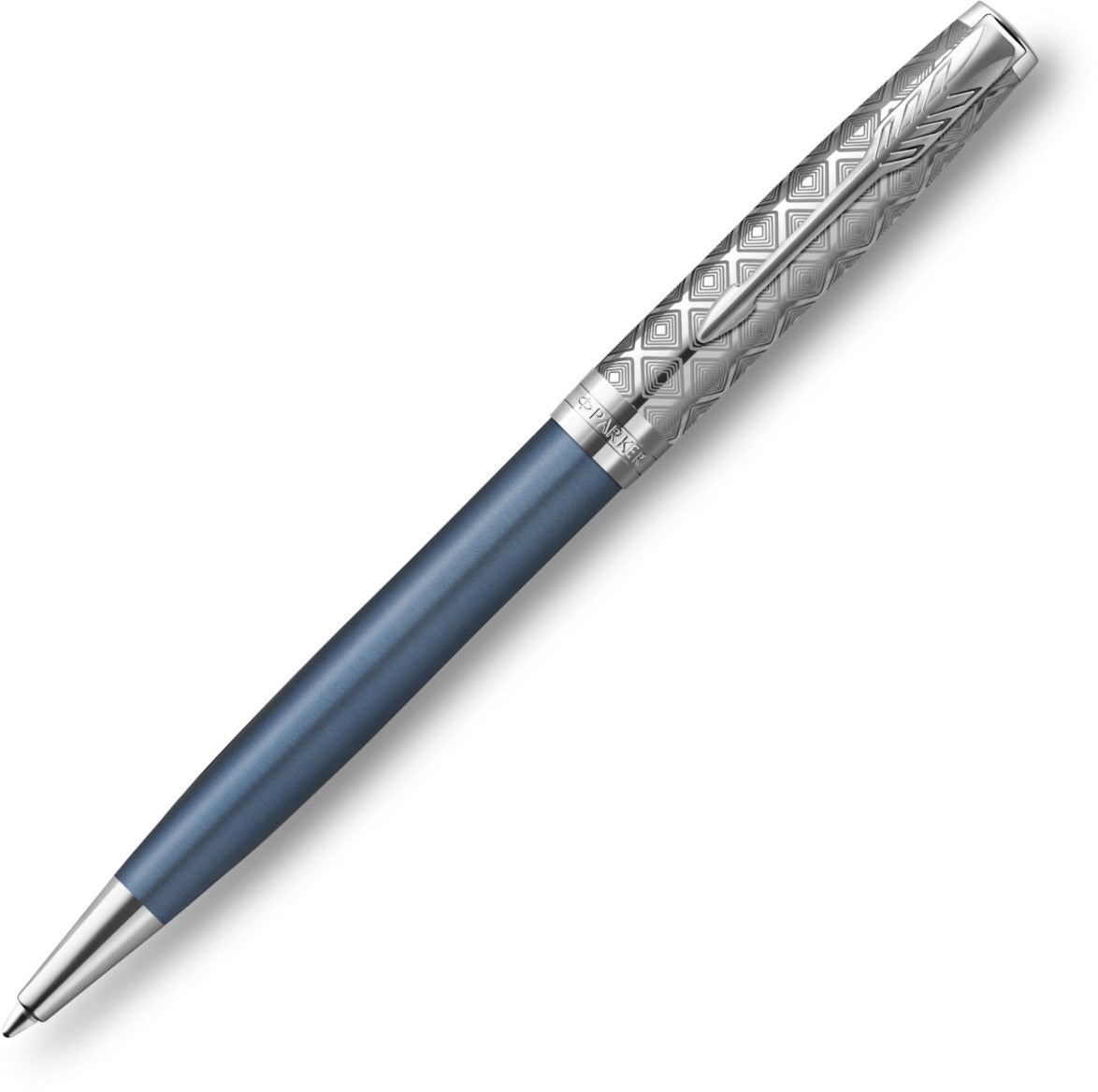 Parker Sonnet Premium Metal & Blue Ballpoint Pen