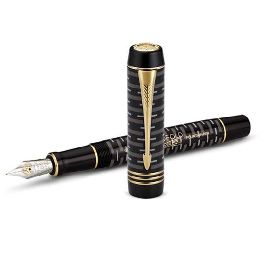 Parker Duofold 100th Anniversary Black Centennial Fountain Pen