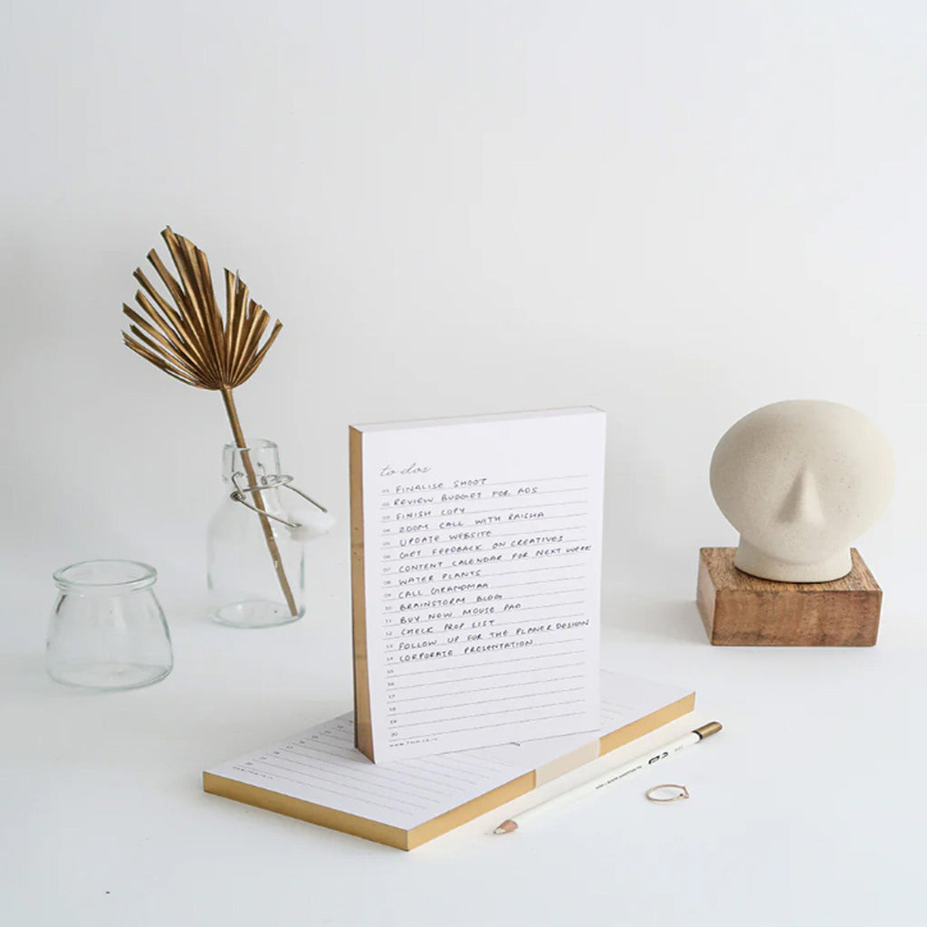 7mm Minimal To Do Notepad