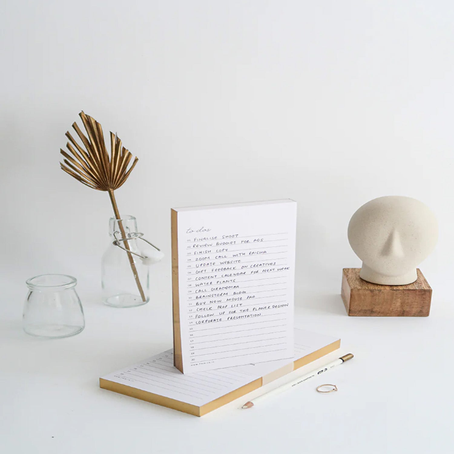 7mm Minimal To Do Notepad