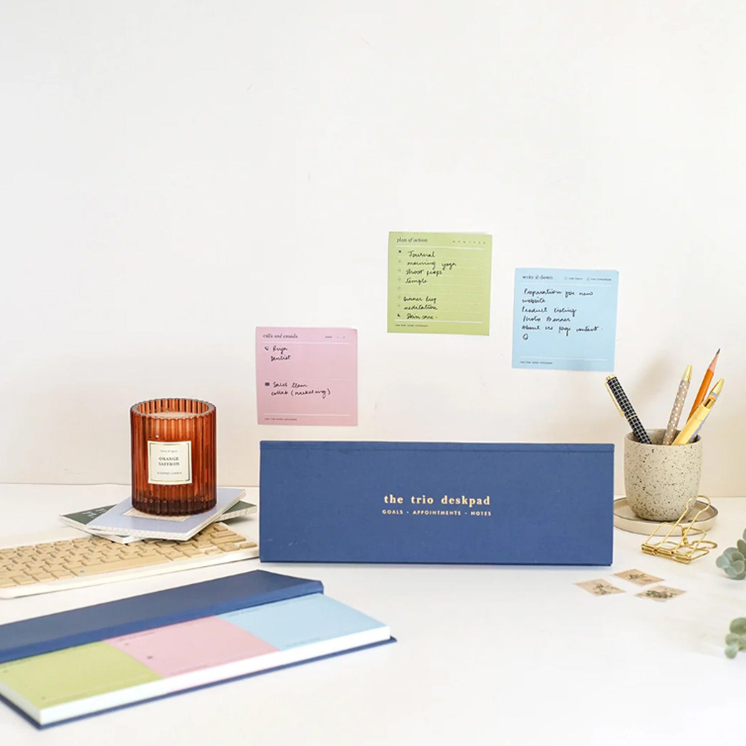 7mm Trio Deskpad - Navy