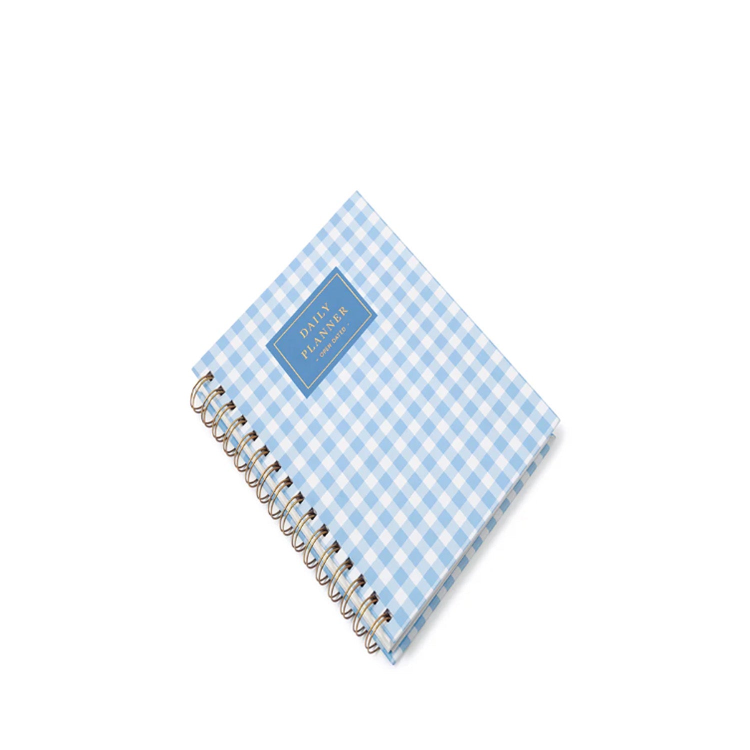 7mm Undated Daily Planner - Checkered Skies