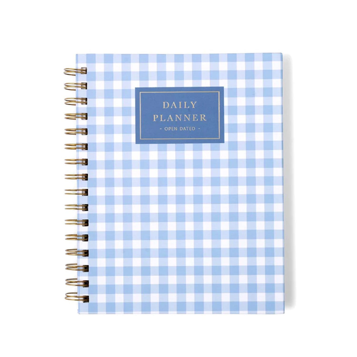 7mm Undated Daily Planner - Checkered Skies