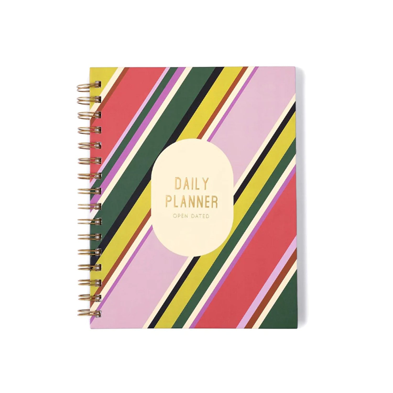 7mm Undated Daily Planner - Retro Glam