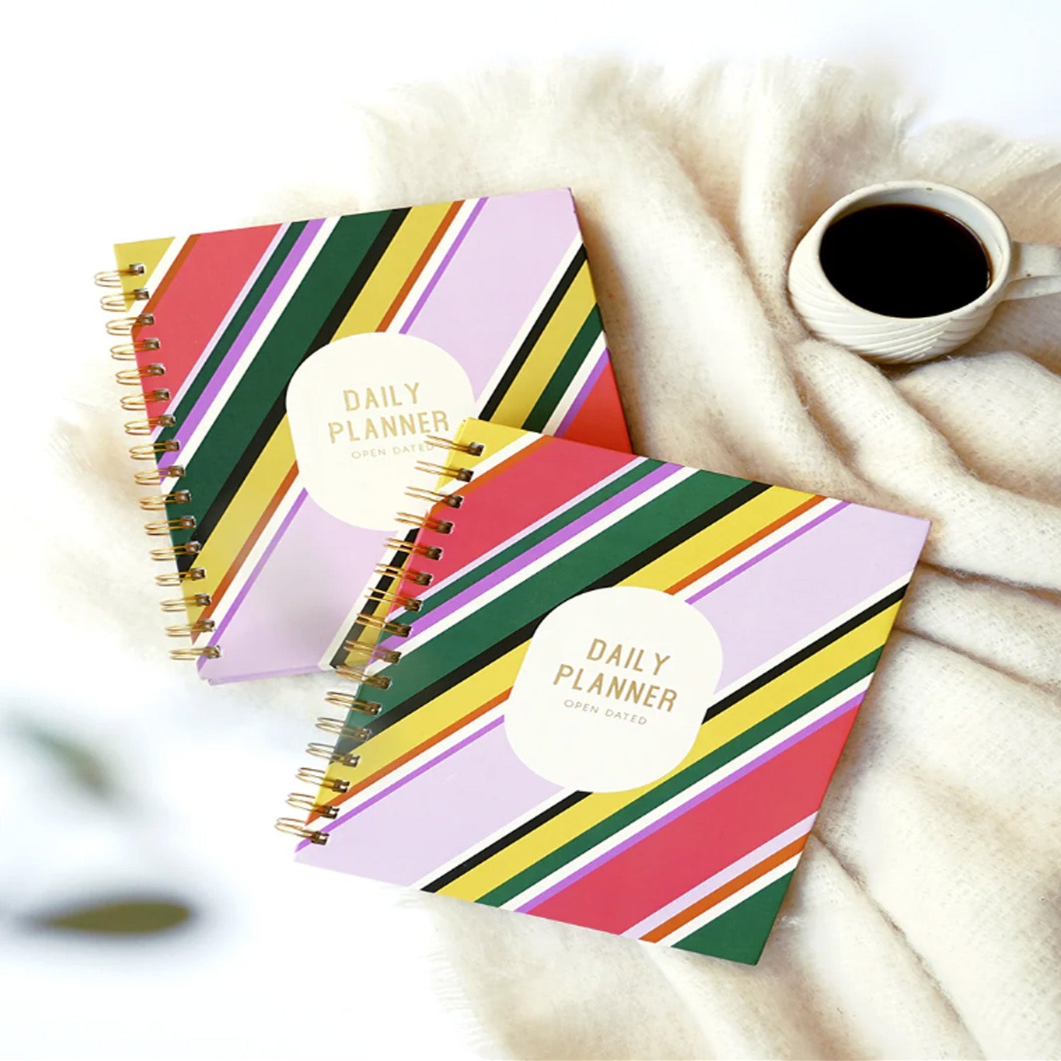 7mm Undated Daily Planner - Retro Glam