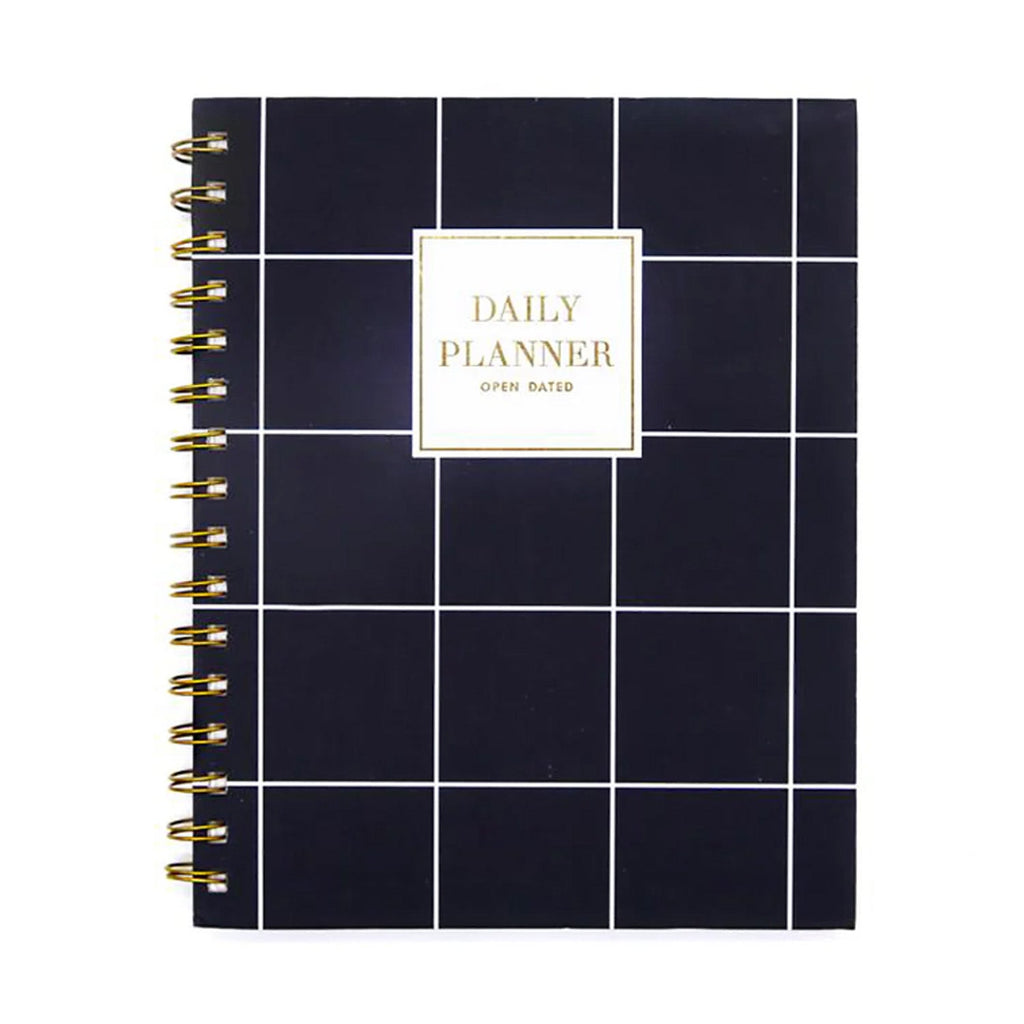7mm Undated Daily Planner - Squares
