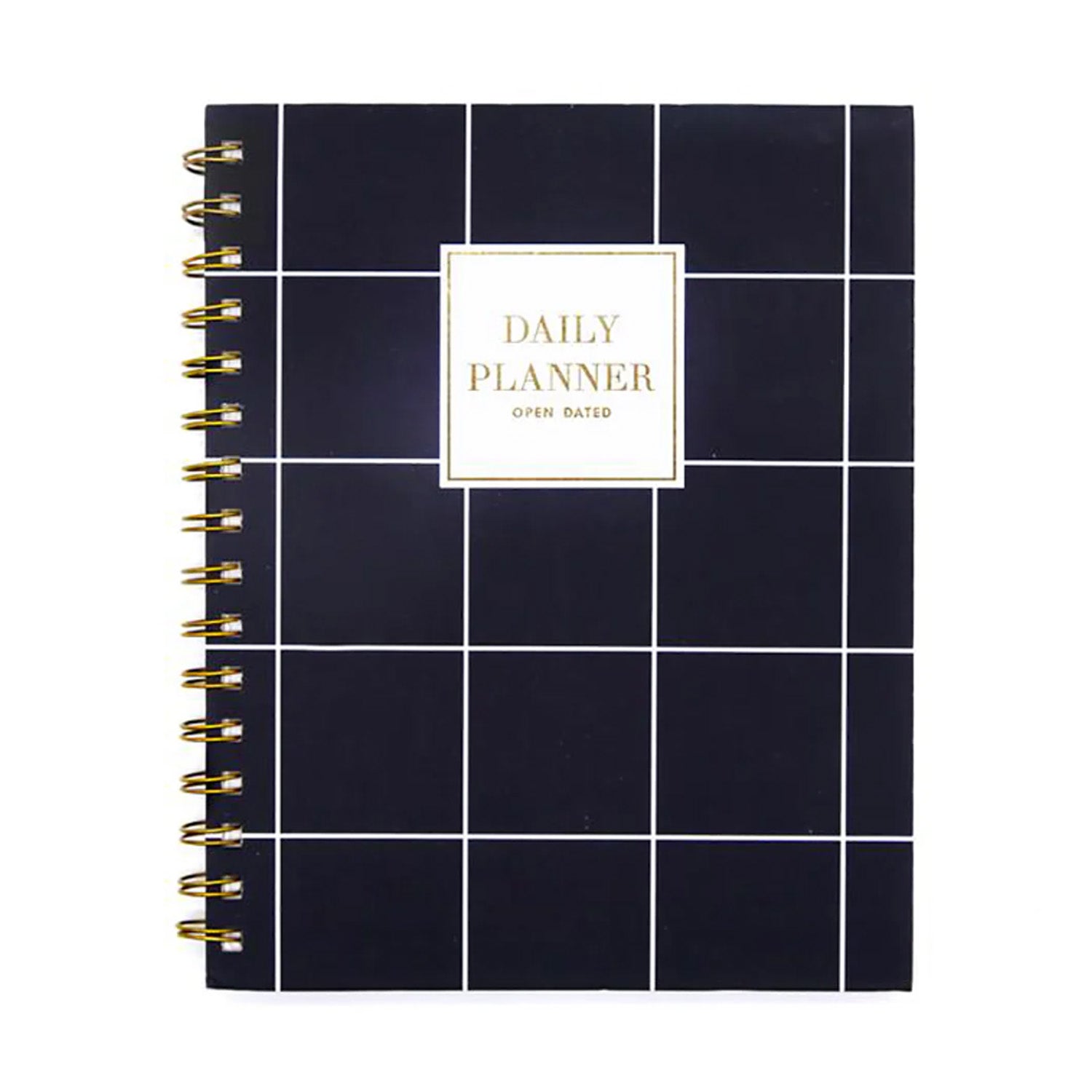 7mm Undated Daily Planner - Squares