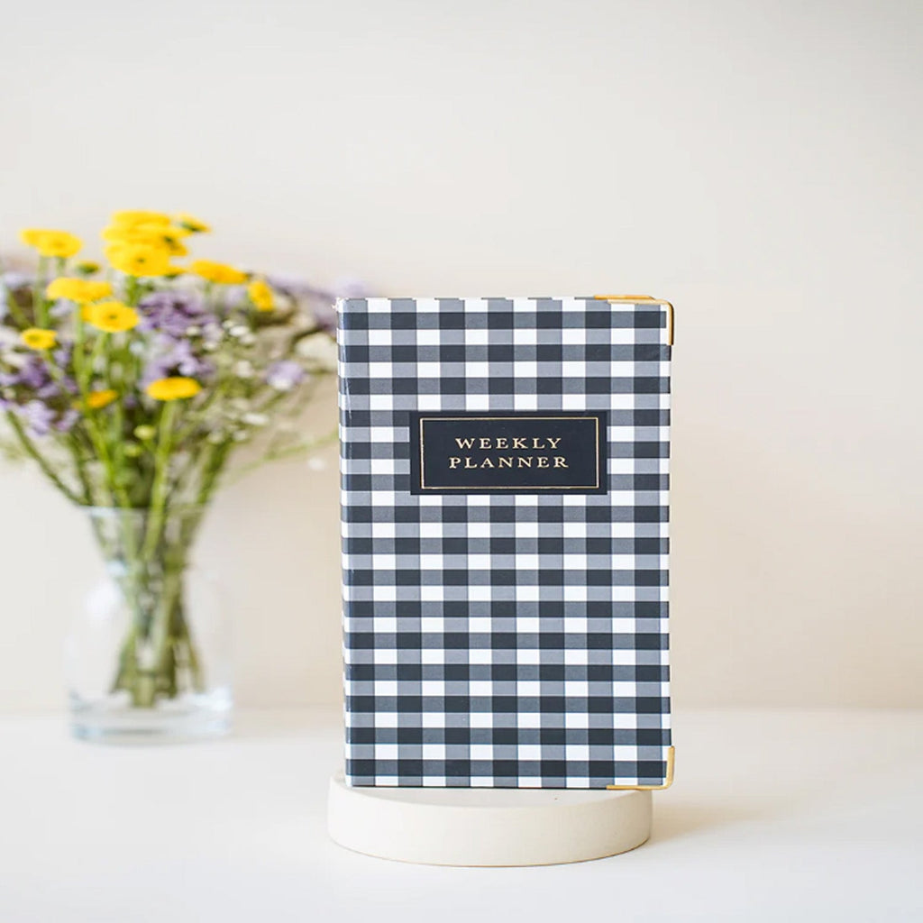 7mm Undated Weekly Planner - Checkmate