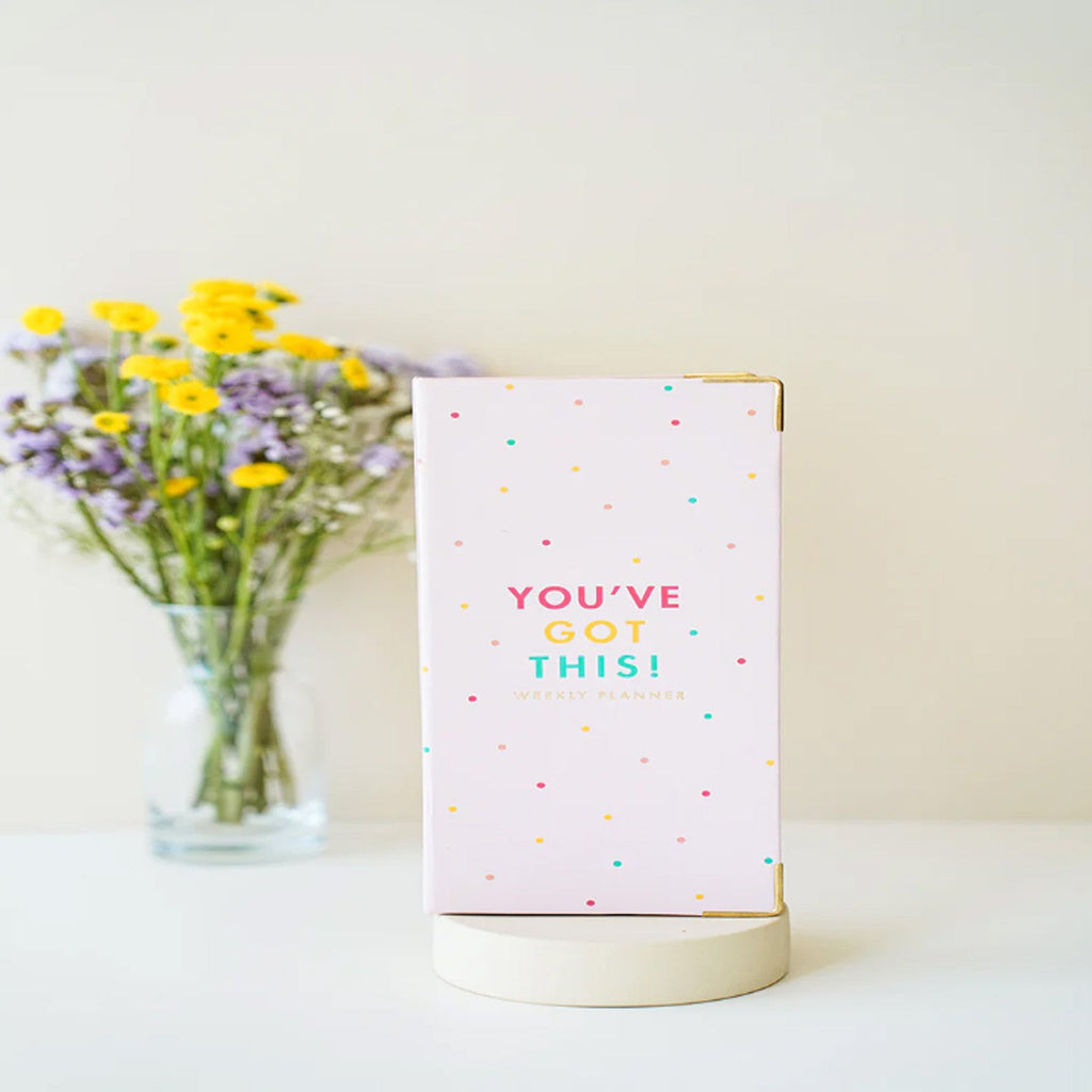 7mm Undated Weekly Planner - Sprinkles