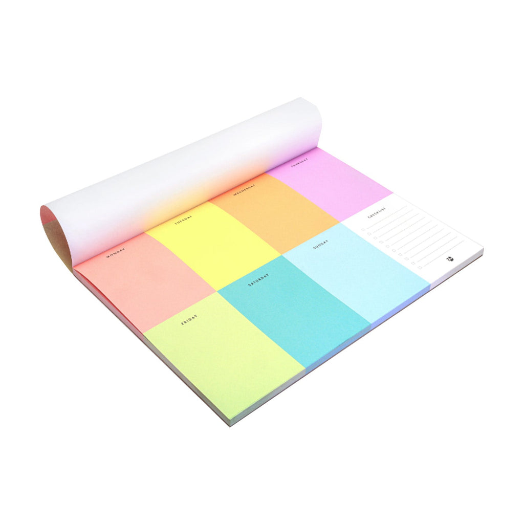 7mm Weekly Colorblock Deskpad