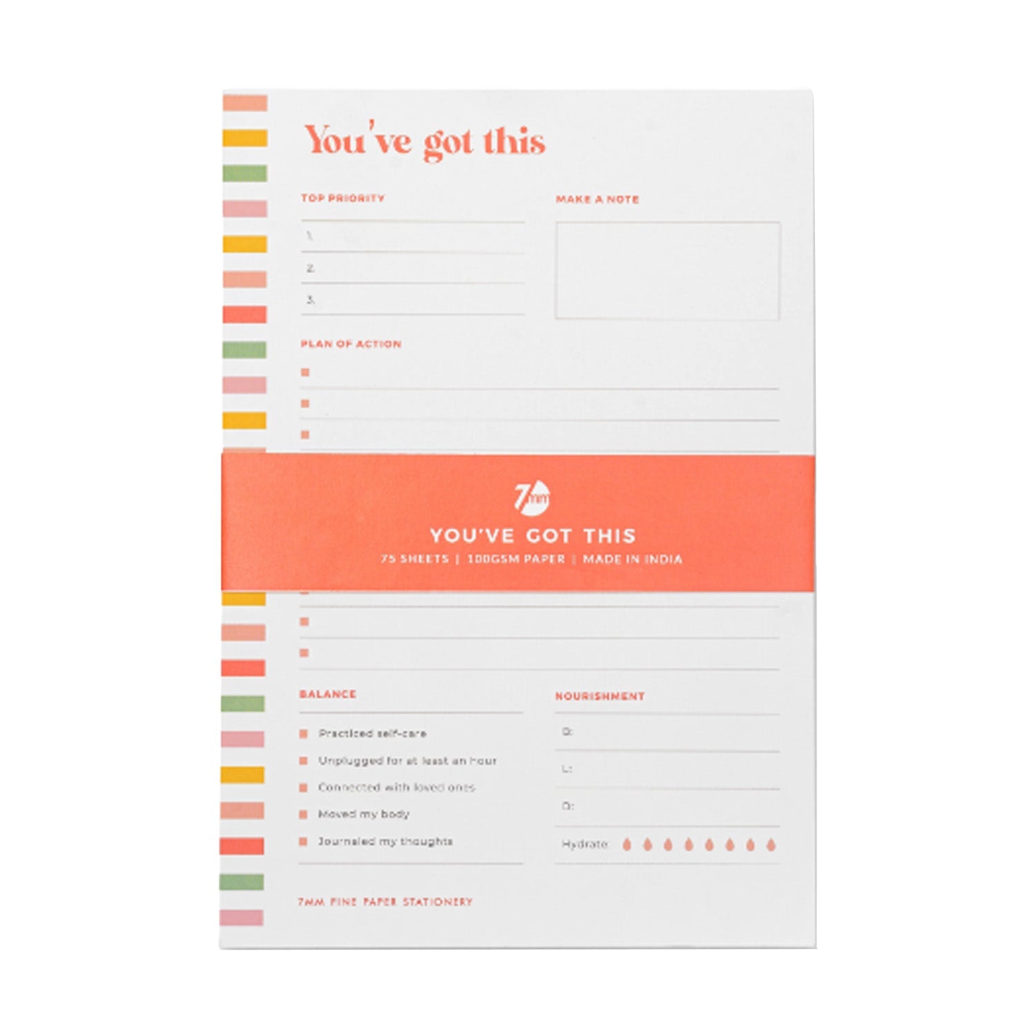 7mm You've Got This Notepad - A5