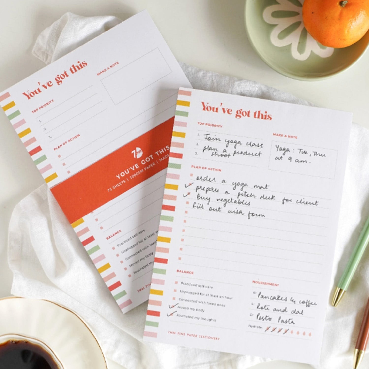 7mm You've Got This Notepad - A5