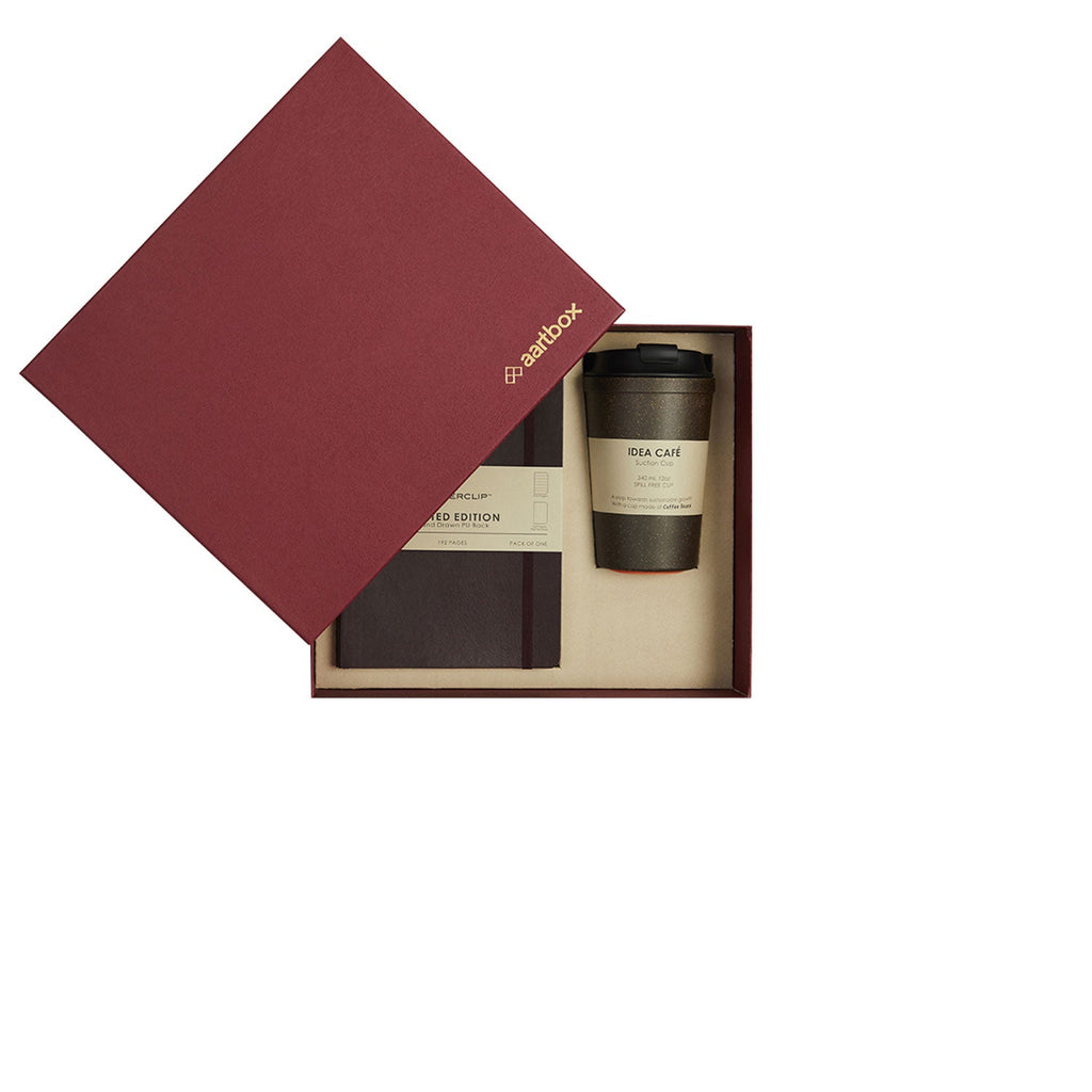 Aartbox Gift Set - myPAPERCLIP Limited Edition Notebook + Arti Art Suction Cup