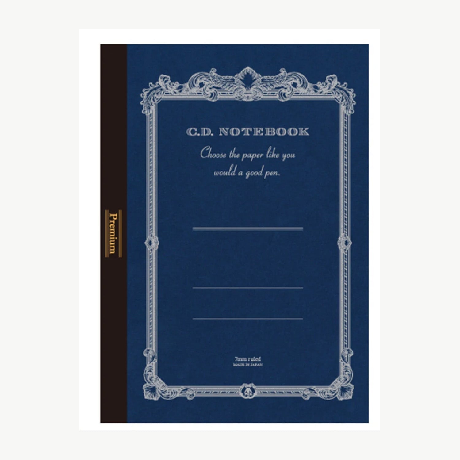 Apica Premium CD Notebook - Blue - A5 - Ruled