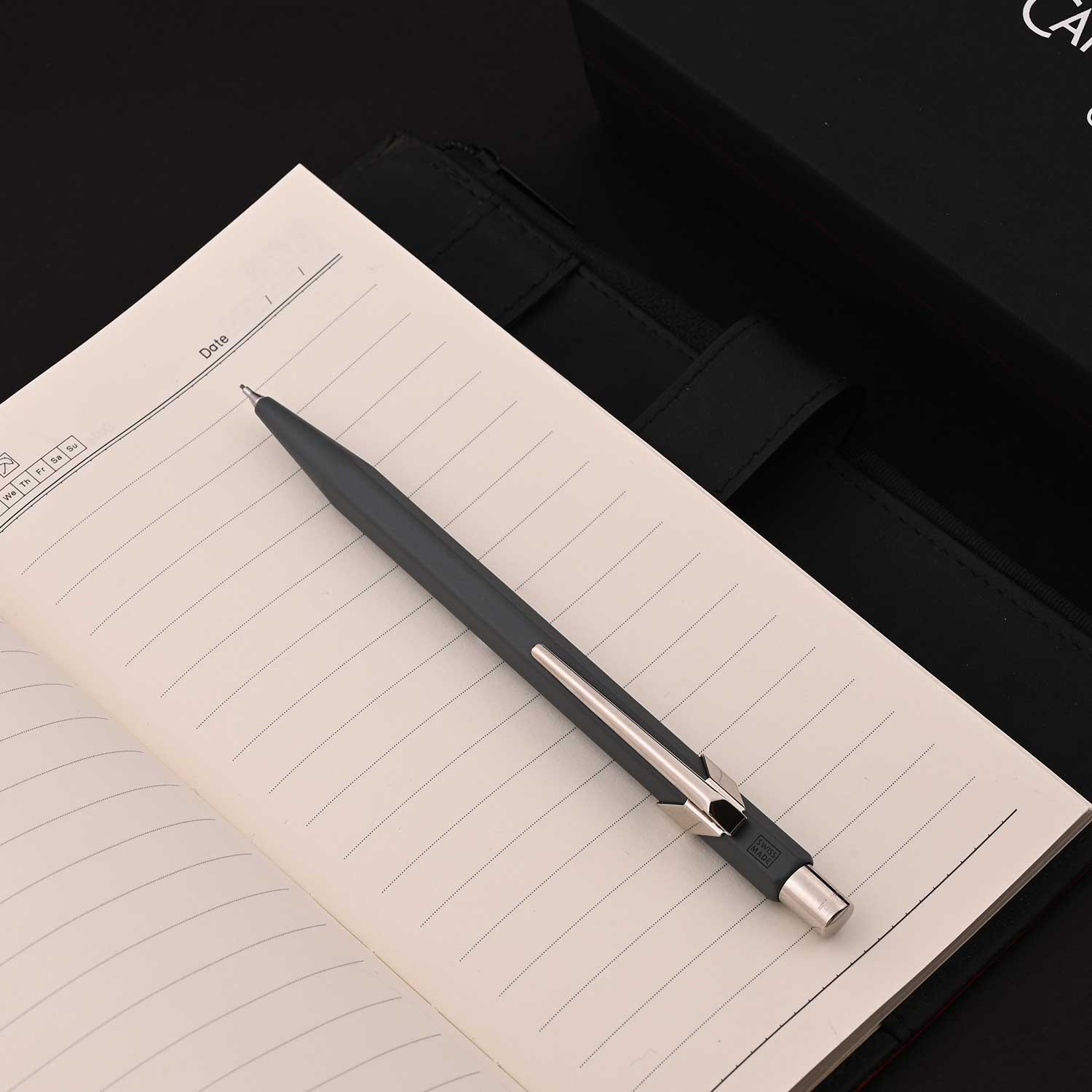 Caran d'Ache 849 Classic 0.7mm Mechanical Pencil - Anthracite Grey