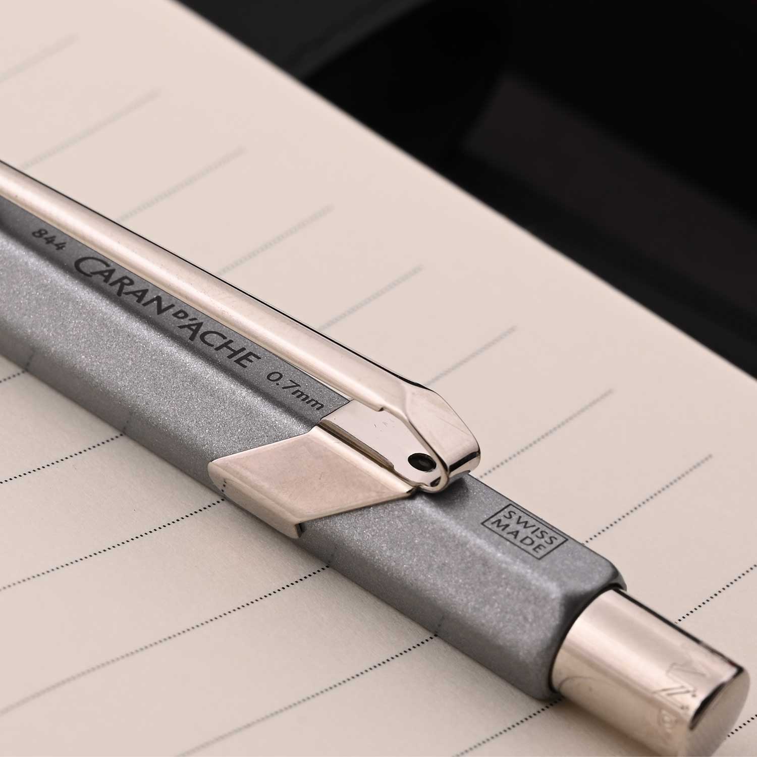 Caran d'Ache 849 Classic 0.7mm Mechanical Pencil - Grey
