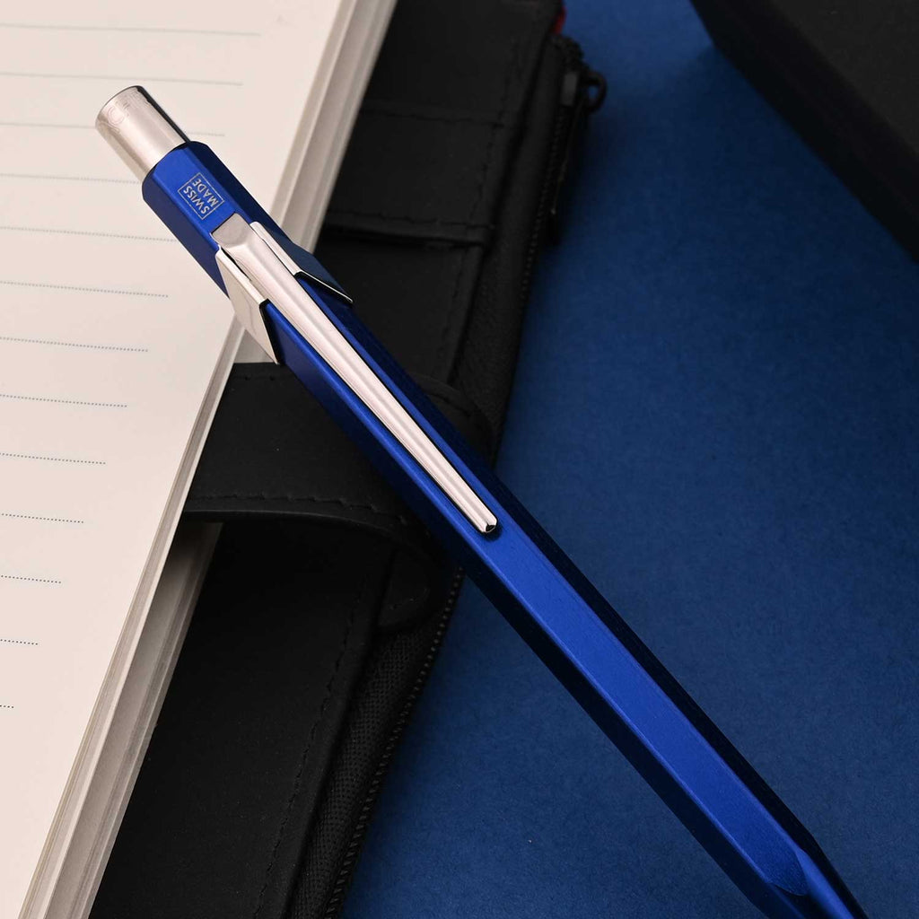 Caran d'Ache 849 Classic 0.7mm Mechanical Pencil - Sapphire Blue