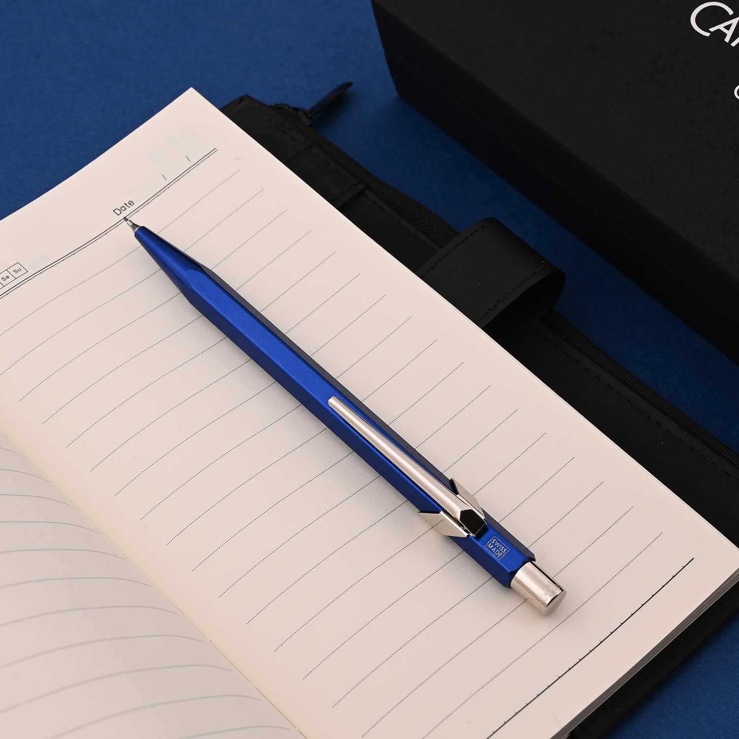 Caran d'Ache 849 Classic 0.7mm Mechanical Pencil - Sapphire Blue