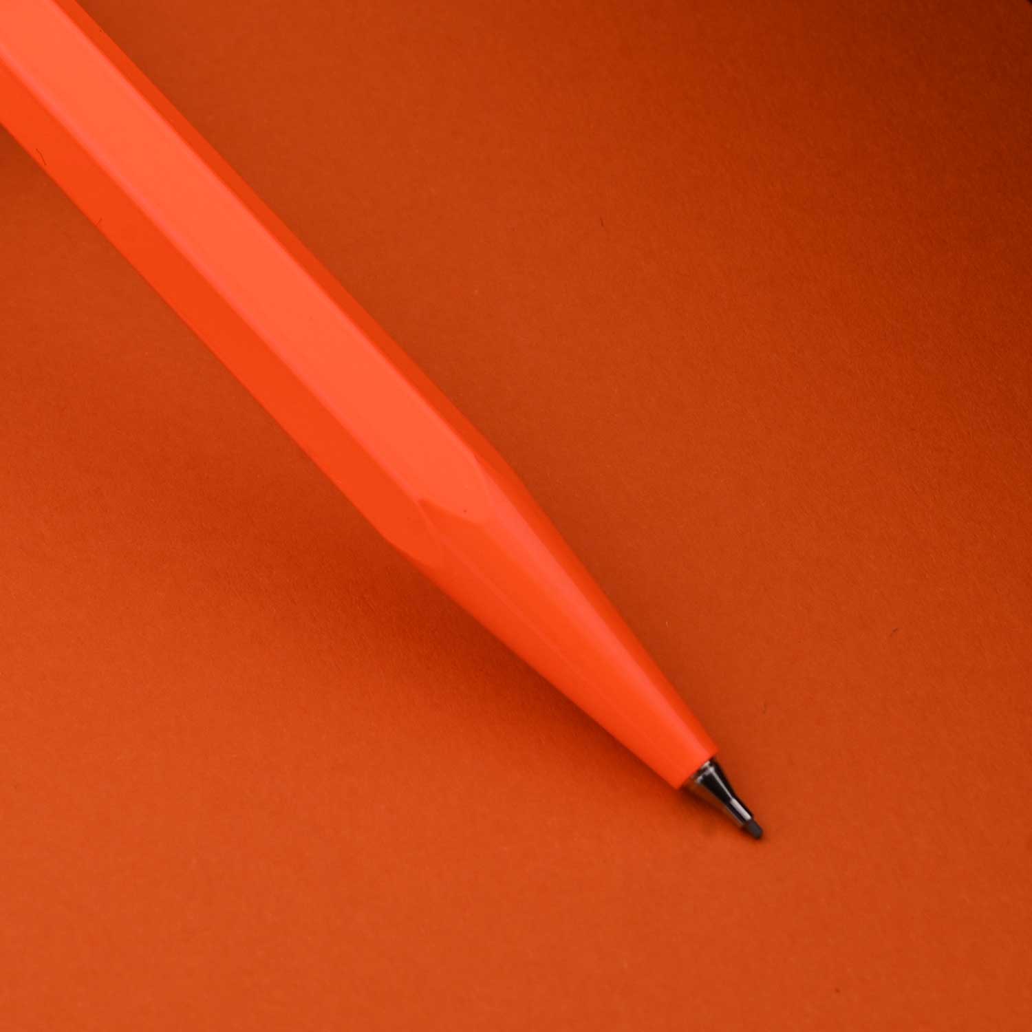 Caran d'Ache 844 Fluo 0.7mm Mechanical Pencil - Orange