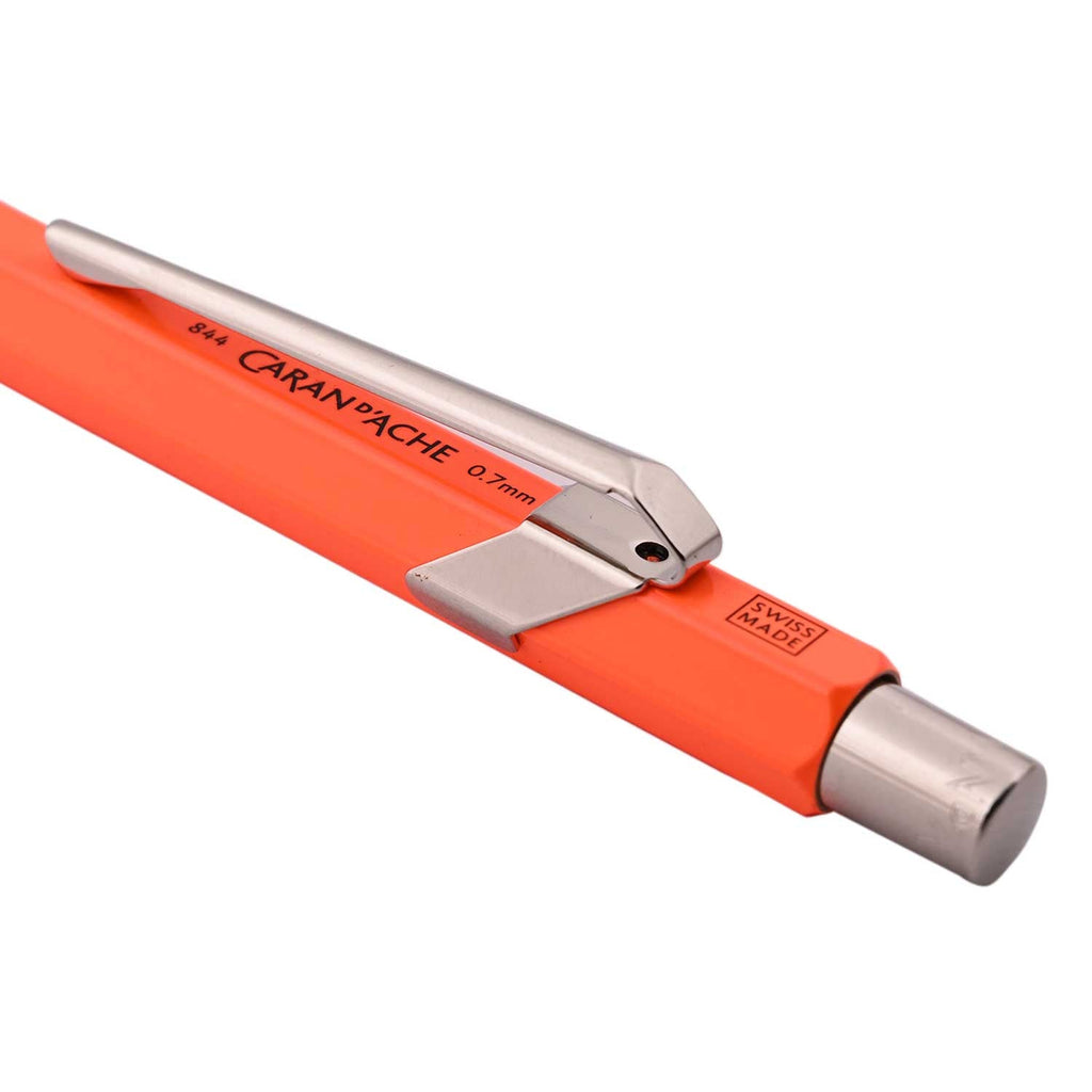 Caran d'Ache 844 Fluo 0.7mm Mechanical Pencil - Orange