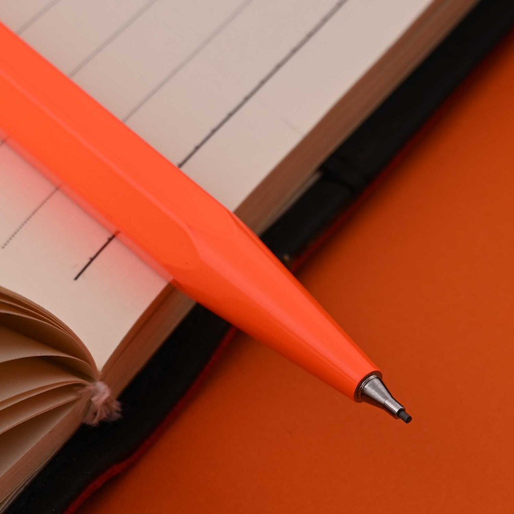 Caran d'Ache 844 Fluo 0.7mm Mechanical Pencil - Orange
