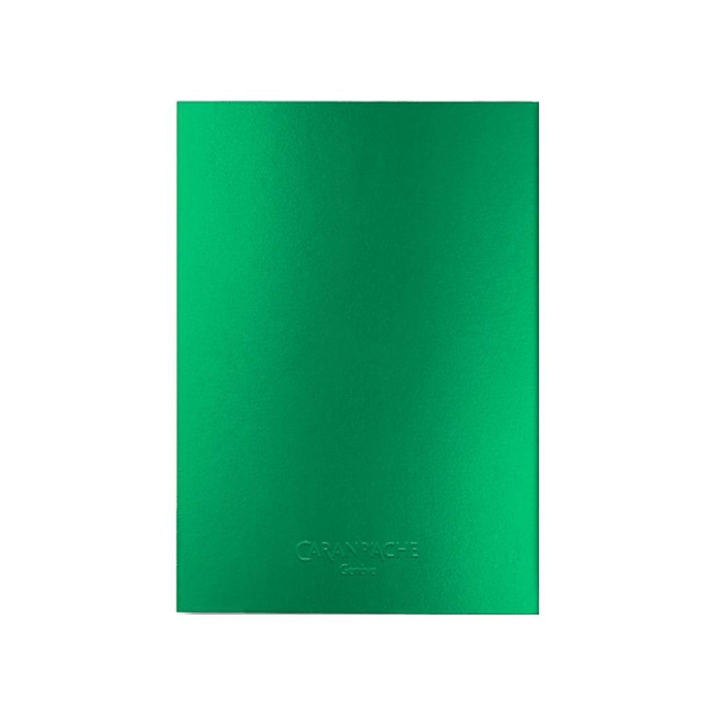 Caran d'Ache Colormat-X Green Notebook - A5 - Ruled