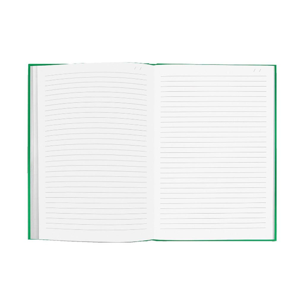 Caran d'Ache Colormat-X Green Notebook - A5 - Ruled