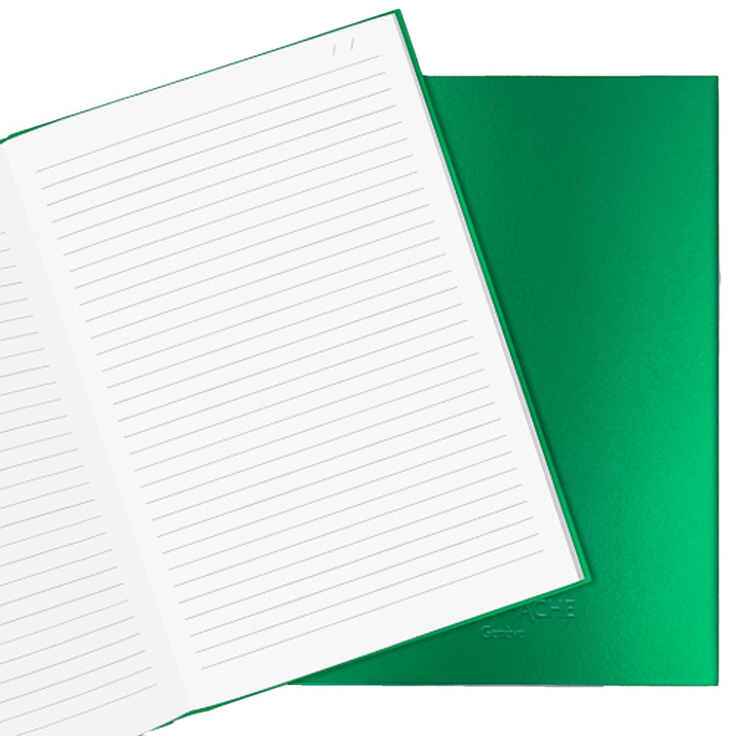 Caran d'Ache Colormat-X Green Notebook - A5 - Ruled