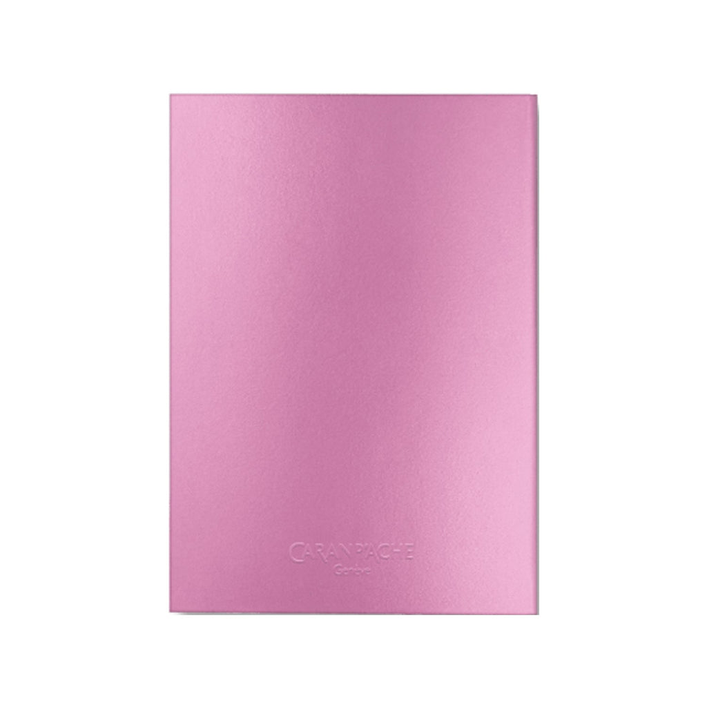 Caran d'Ache Colormat-X Pink Notebook - A5 - Ruled
