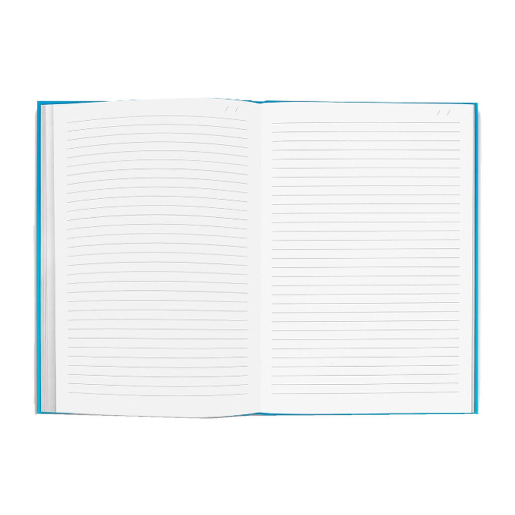 Caran d'Ache Colormat-X Turquoise Notebook - A5 - Ruled