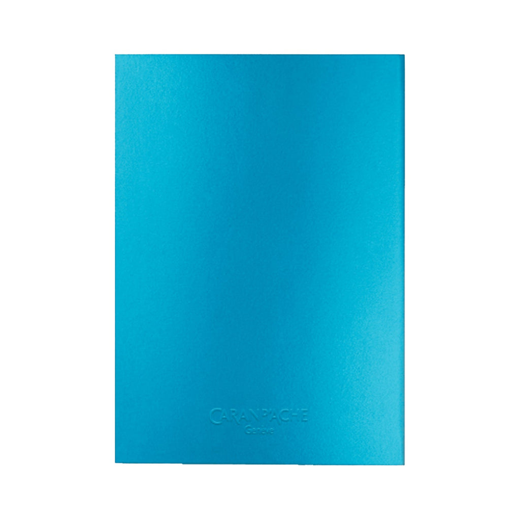 Caran d'Ache Colormat-X Turquoise Notebook - A5 - Ruled