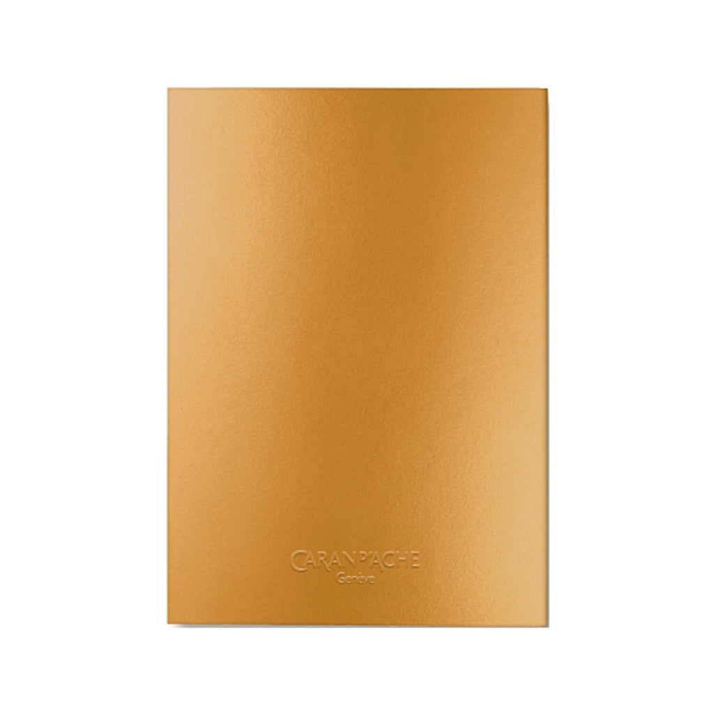 Caran d'Ache Colormat-X Yellow Notebook - A5 - Ruled