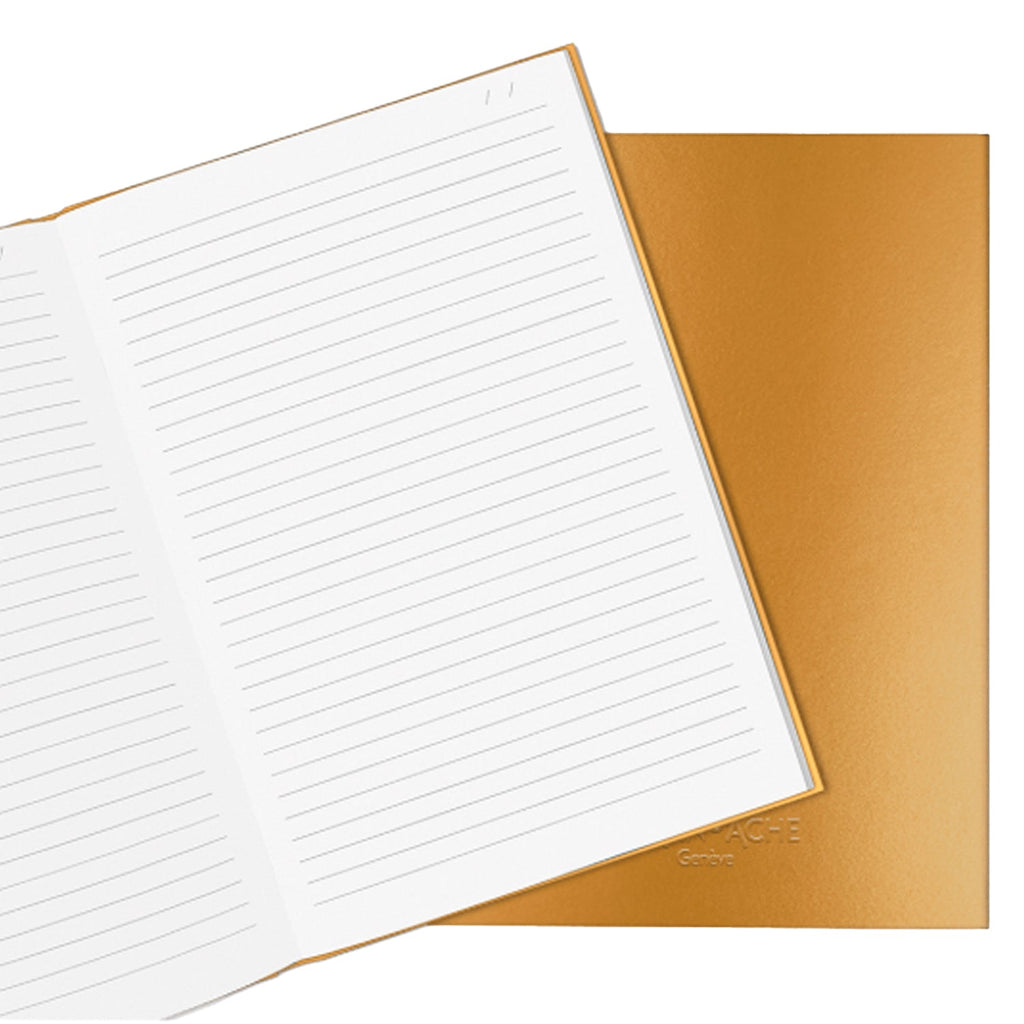 Caran d'Ache Colormat-X Yellow Notebook - A5 - Ruled