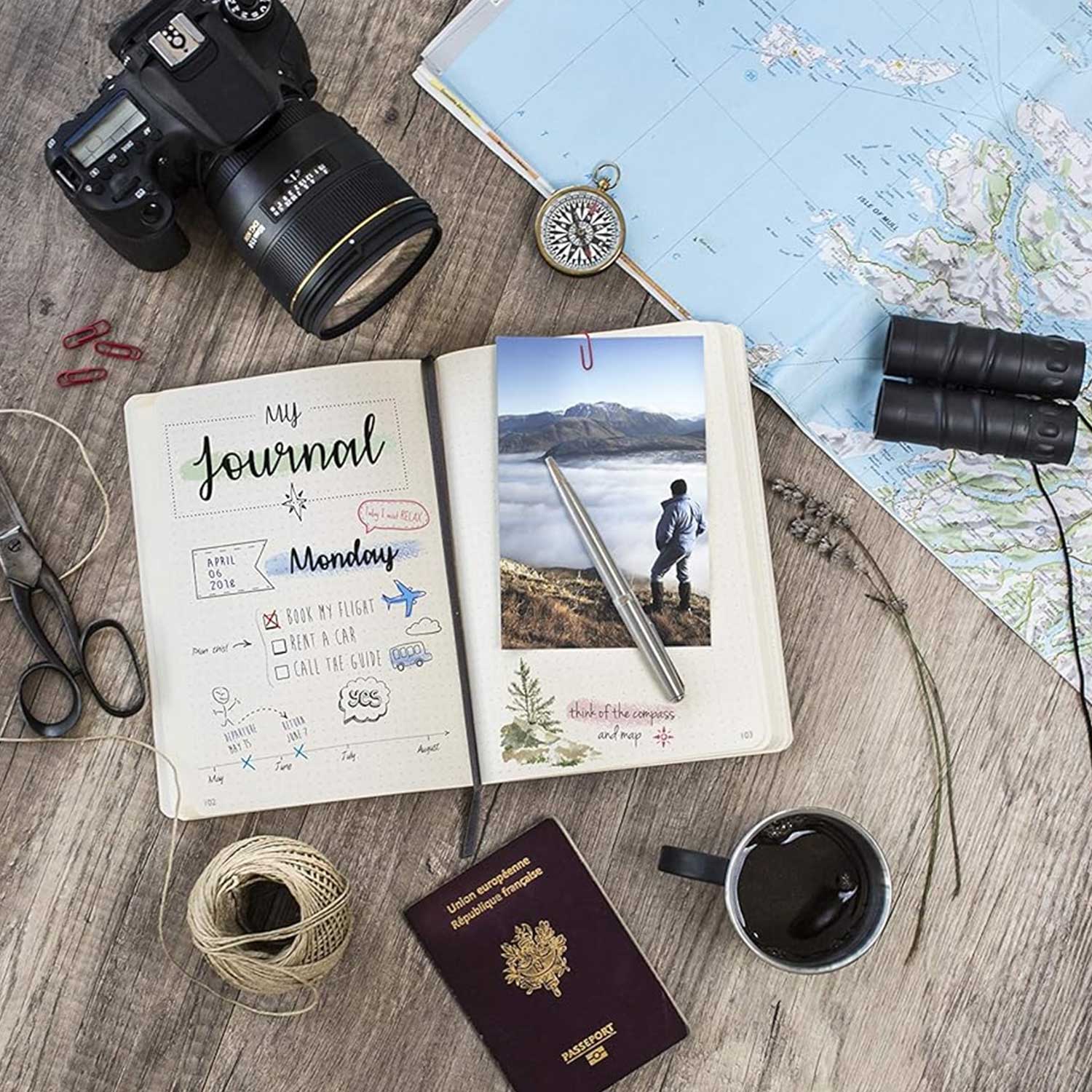 Clairefontaine My Essential Green Threadbound Notebook - A5, Ruled