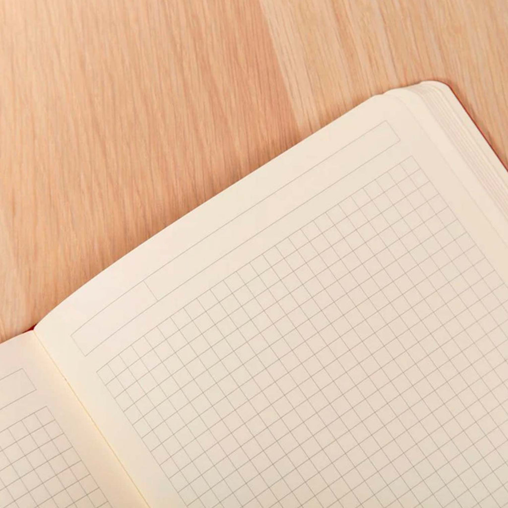 Clairefontaine My Essential Tobacco Threadbound Notebook - A5, Squared