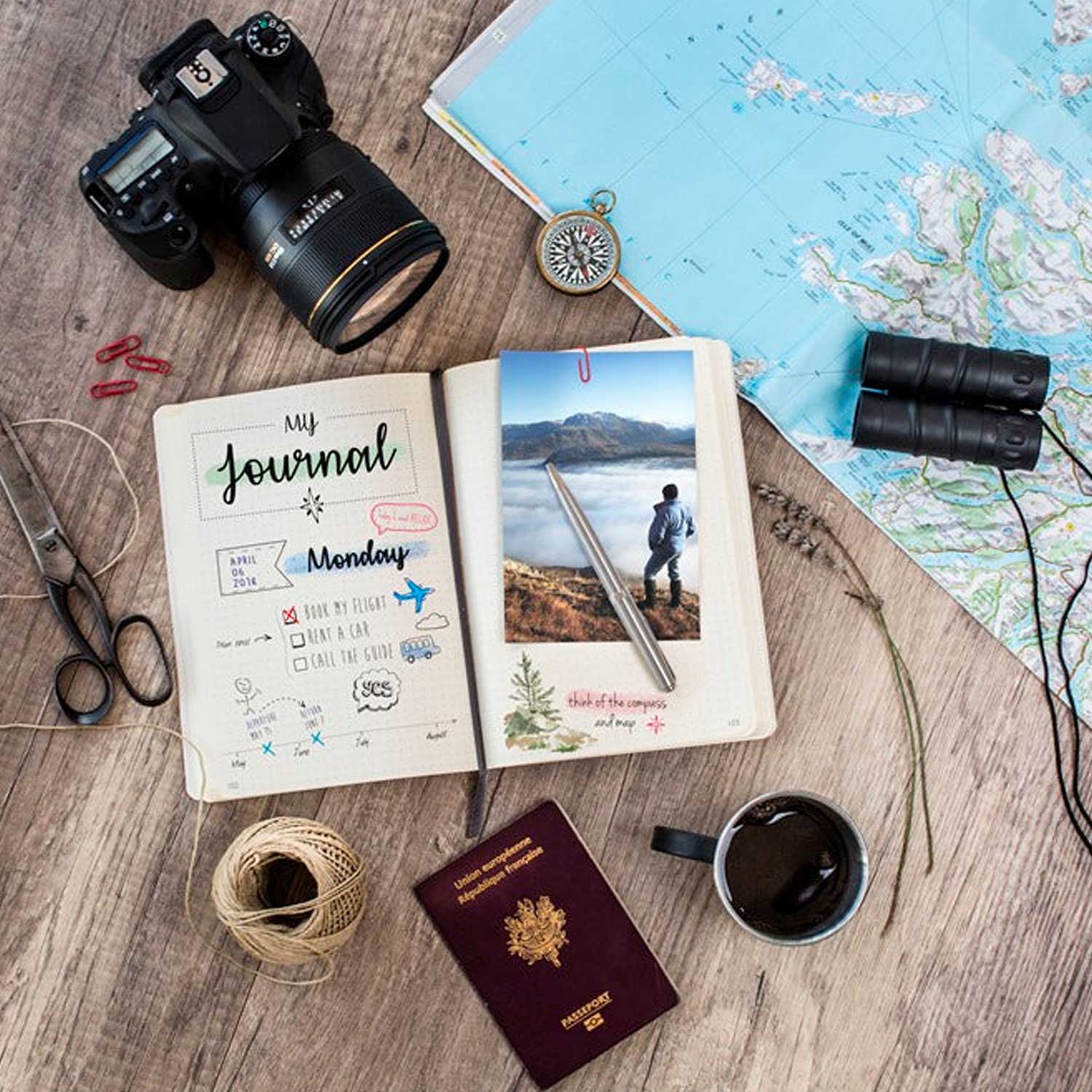 Clairefontaine My Essential Tobacco Threadbound Notebook - A5, Ruled