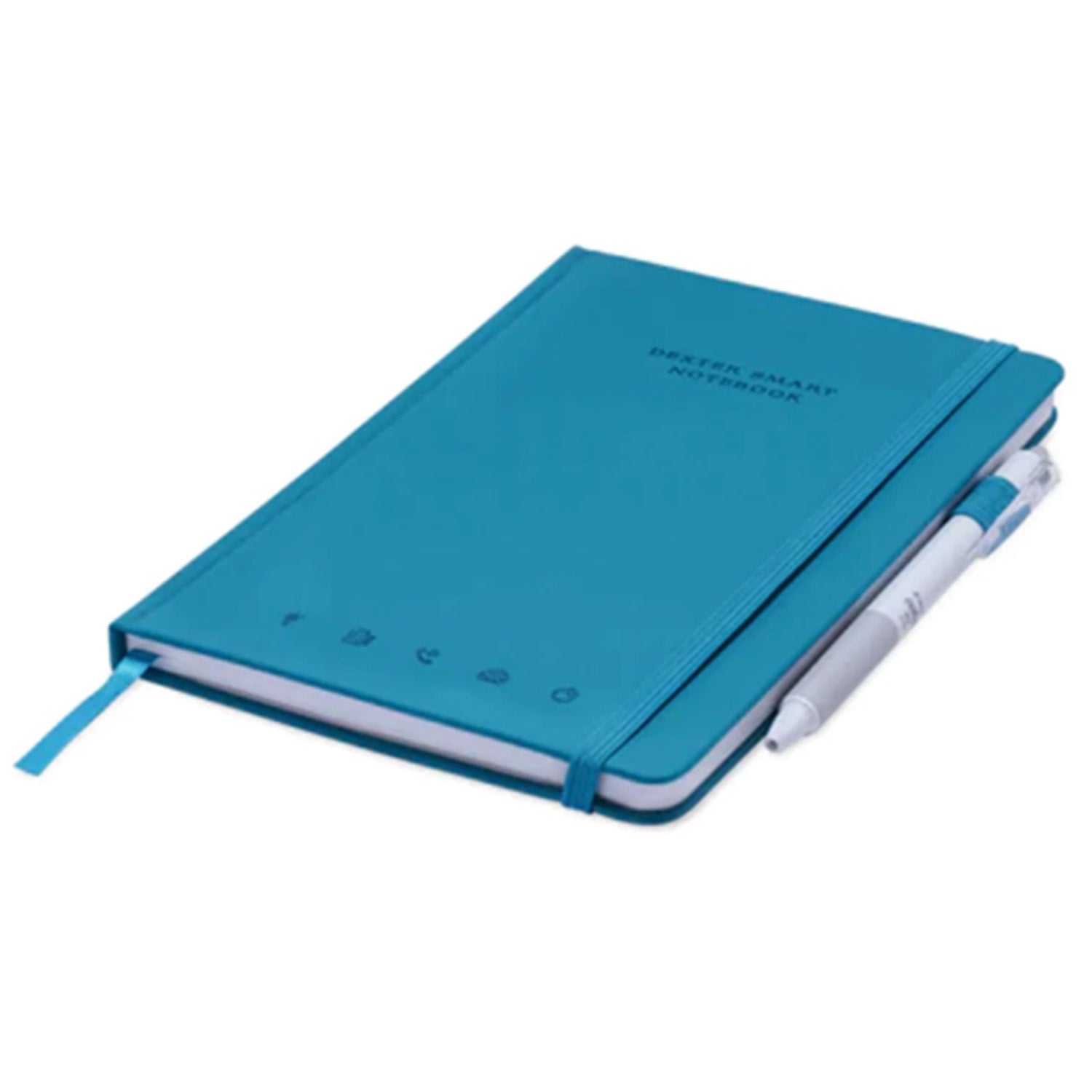Dexter Smart Premium Erasable & Reusable Eco-Friendly Turquoise Notebook - A5, Ruled