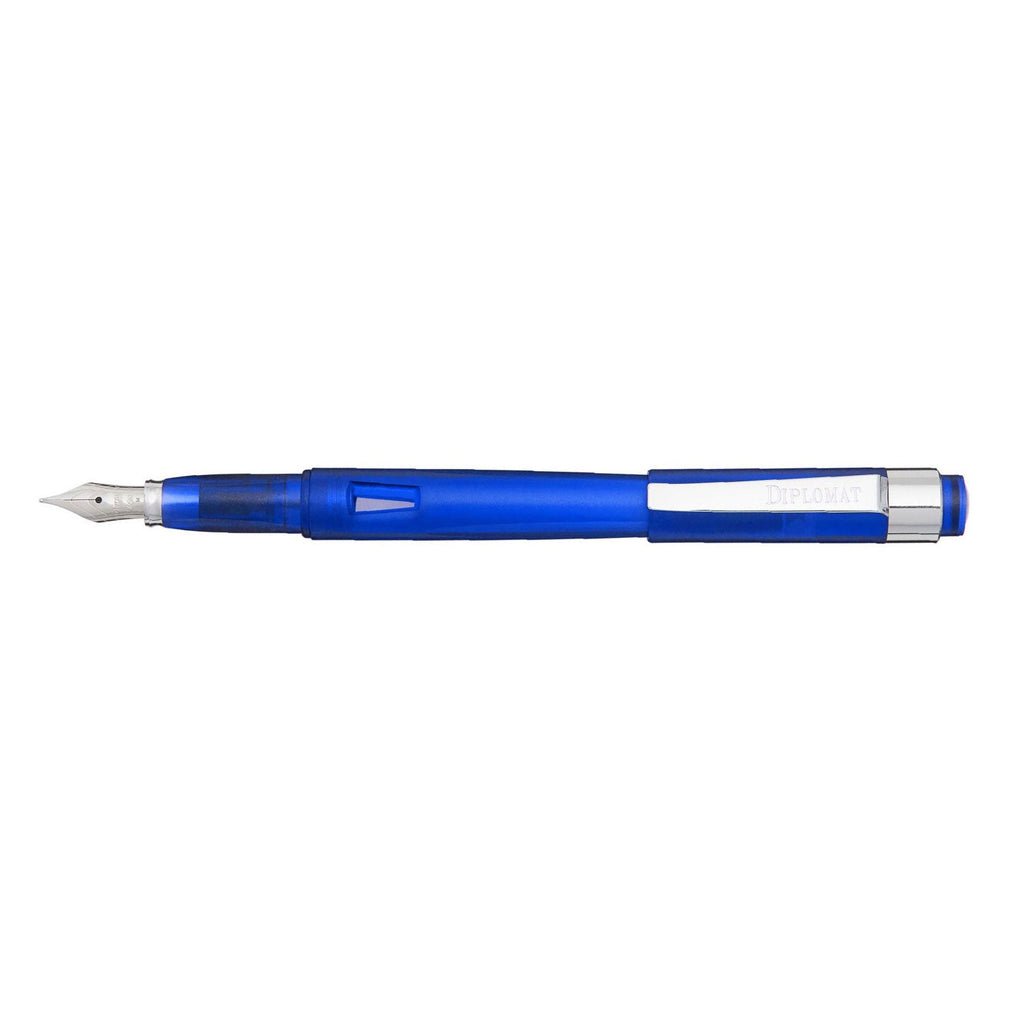 Diplomat Magnum Fountain Pen - Demo Blue