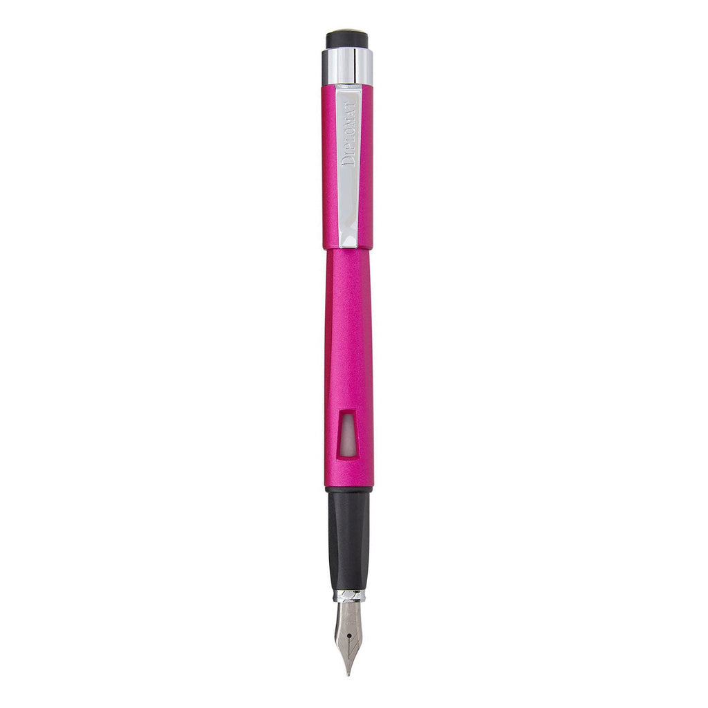 Diplomat Magnum Fountain Pen - Hot Pink