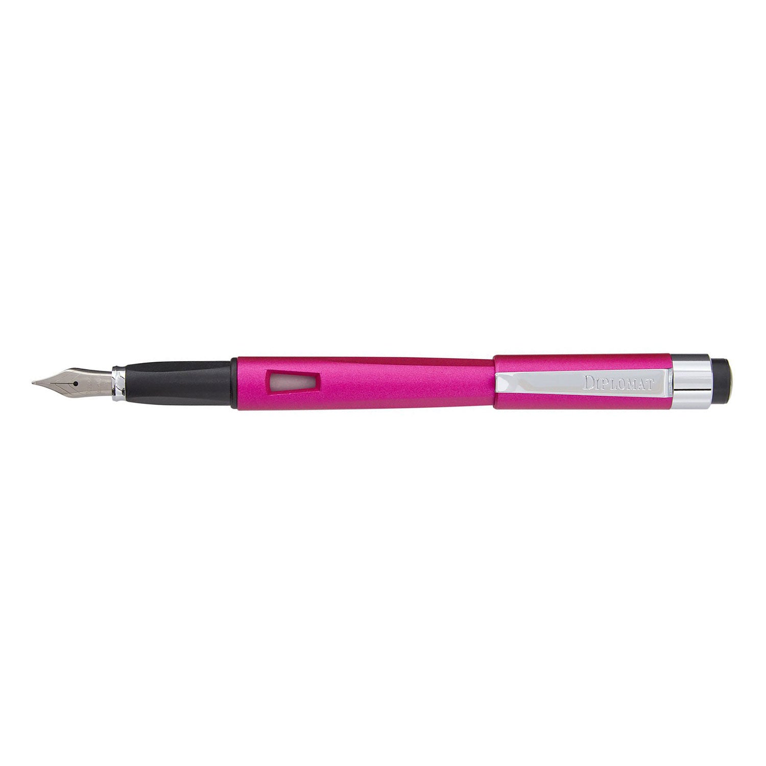 Diplomat Magnum Fountain Pen - Hot Pink