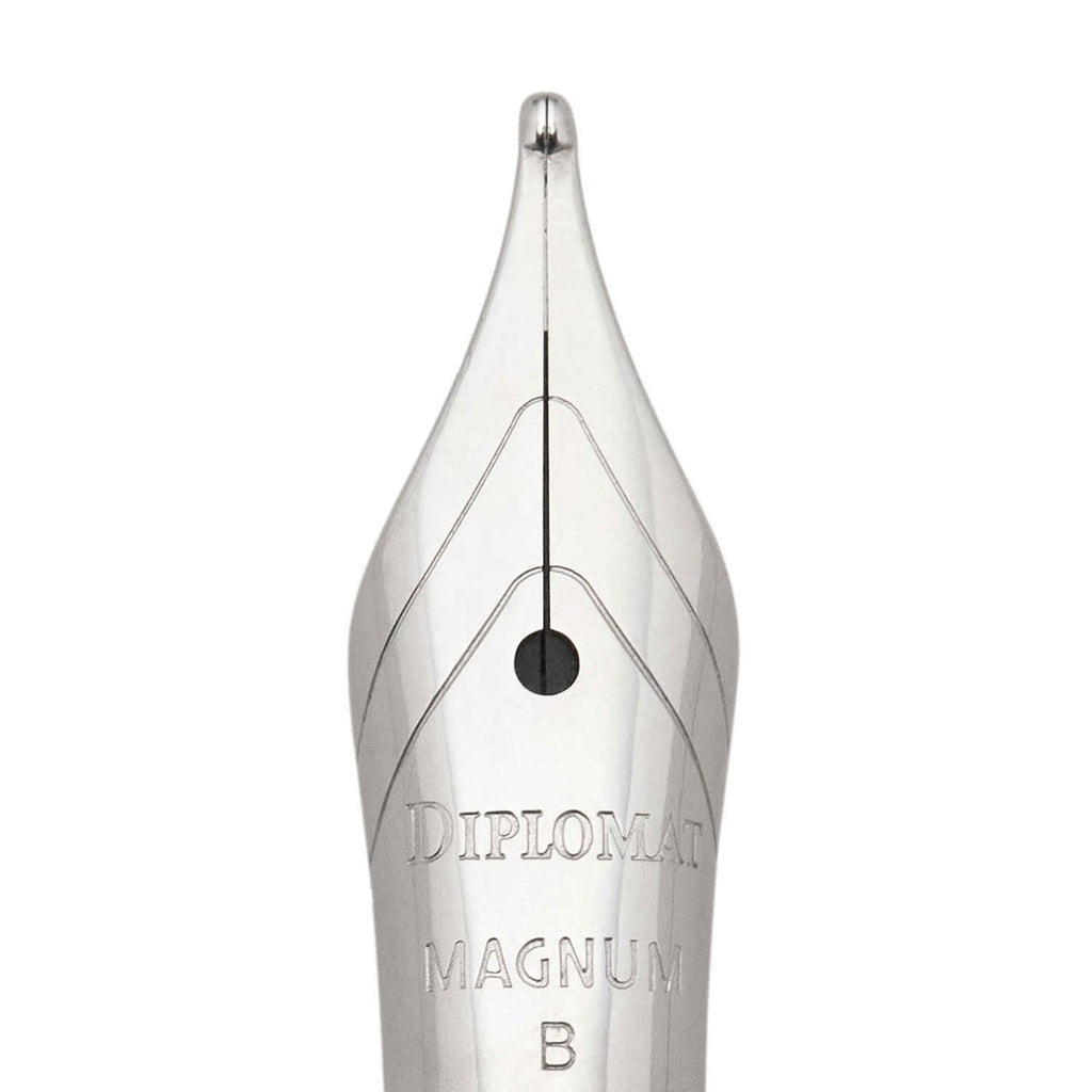 Diplomat Magnum Fountain Pen - Soft Touch Blue