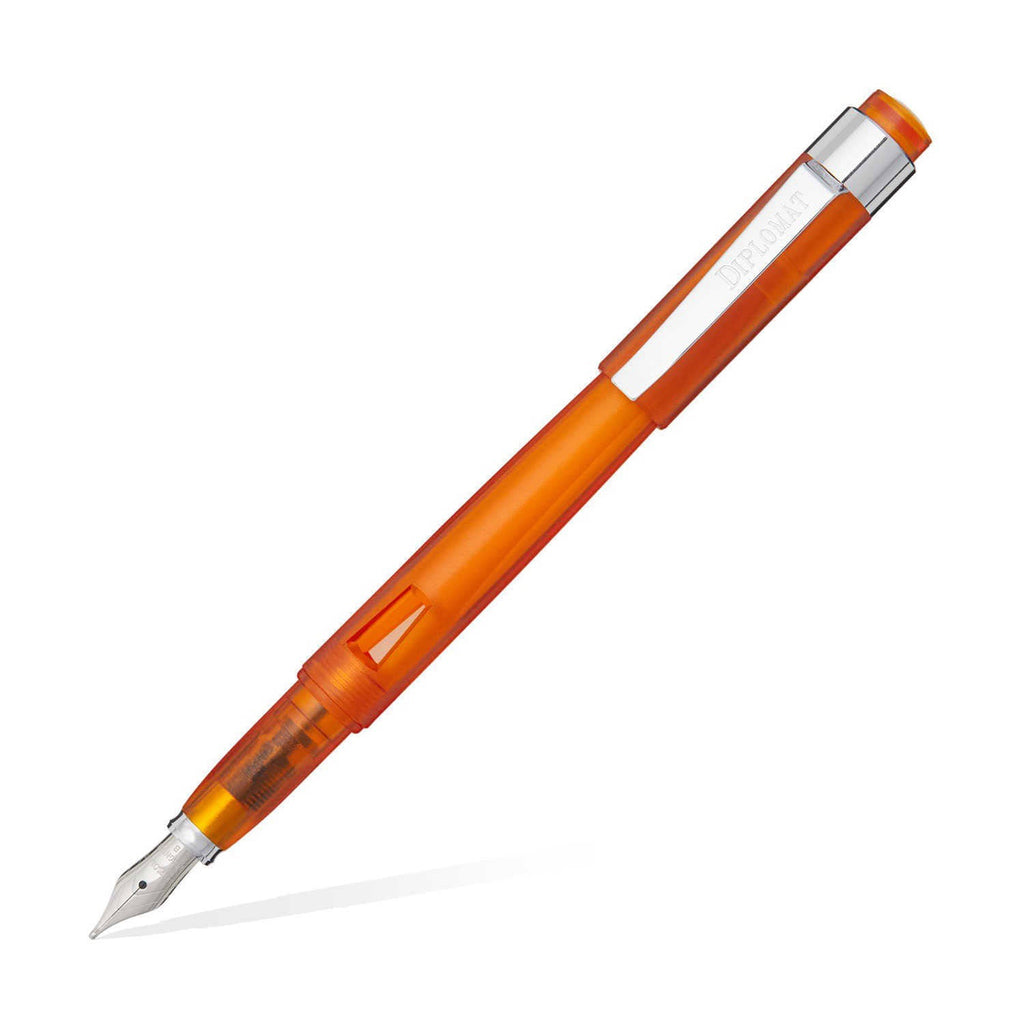 Diplomat Magnum Fountain Pen - Demo Orange