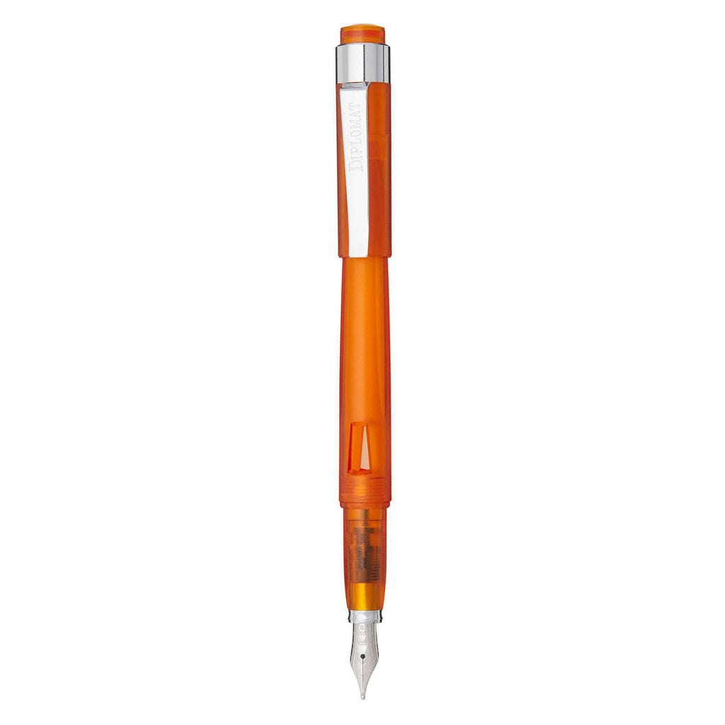 Diplomat Magnum Fountain Pen - Demo Orange