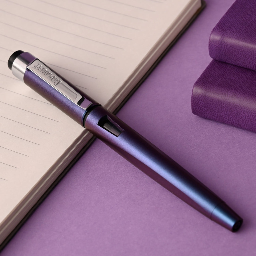 Diplomat Magnum Fountain Pen - Indigo Blue