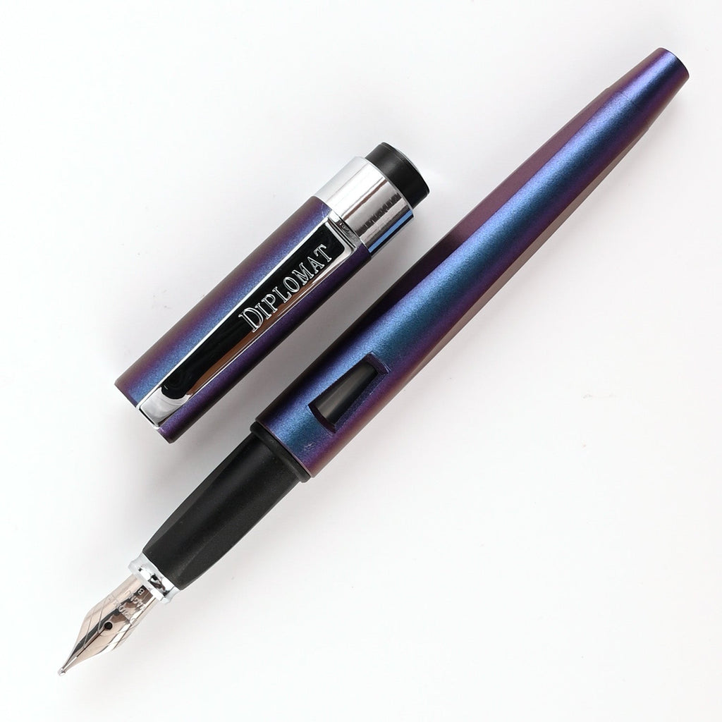 Diplomat Magnum Fountain Pen - Indigo Blue
