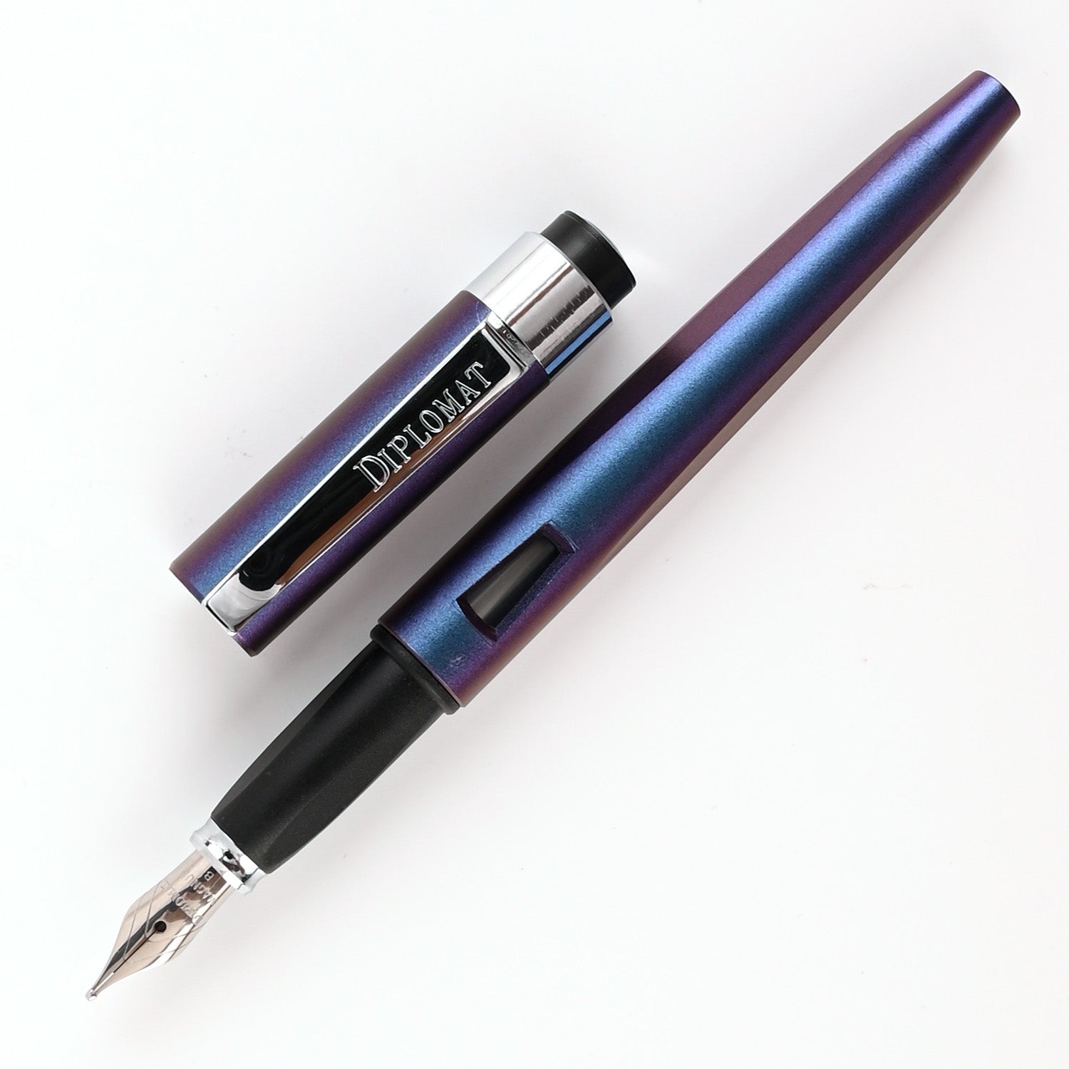 Diplomat Magnum Fountain Pen - Indigo Blue