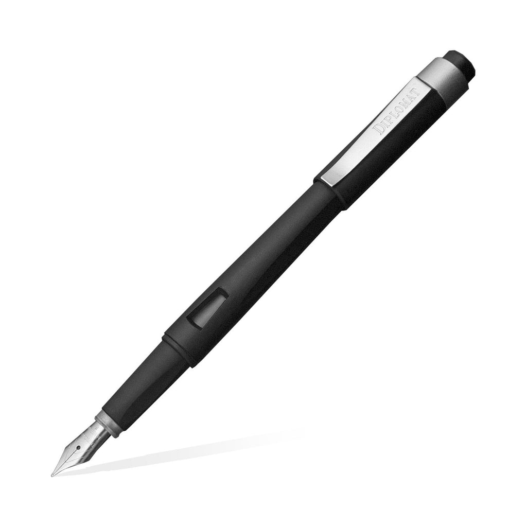 Diplomat Magnum Fountain Pen - Soft Touch Black